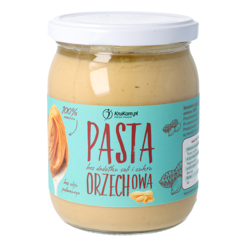 Pasta orzechowa (arachidowa) Krukam - 500 g