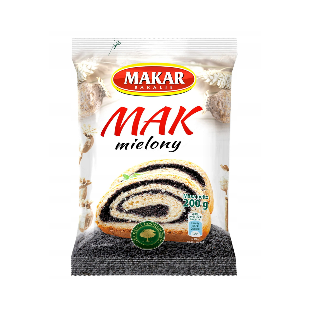 Mak mielony 200 g Makar