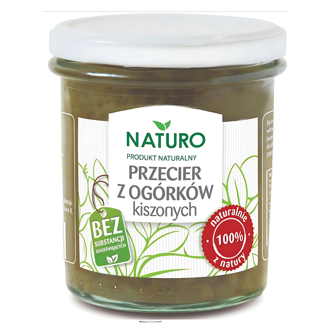 Przecier z ogórków kiszonych 320g Bio Naturo