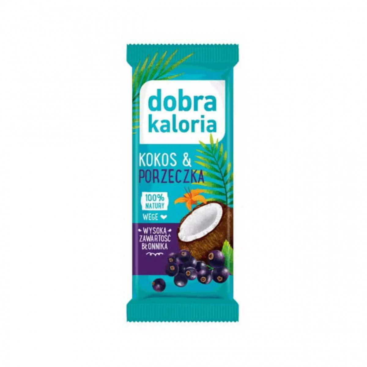 Baton - kokos & czarna porzeczka 30 g Dobra Kaloria