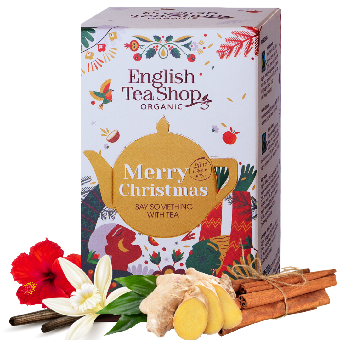 Merry Christmas Say Something - mix 20 saszetek English Tea Shop