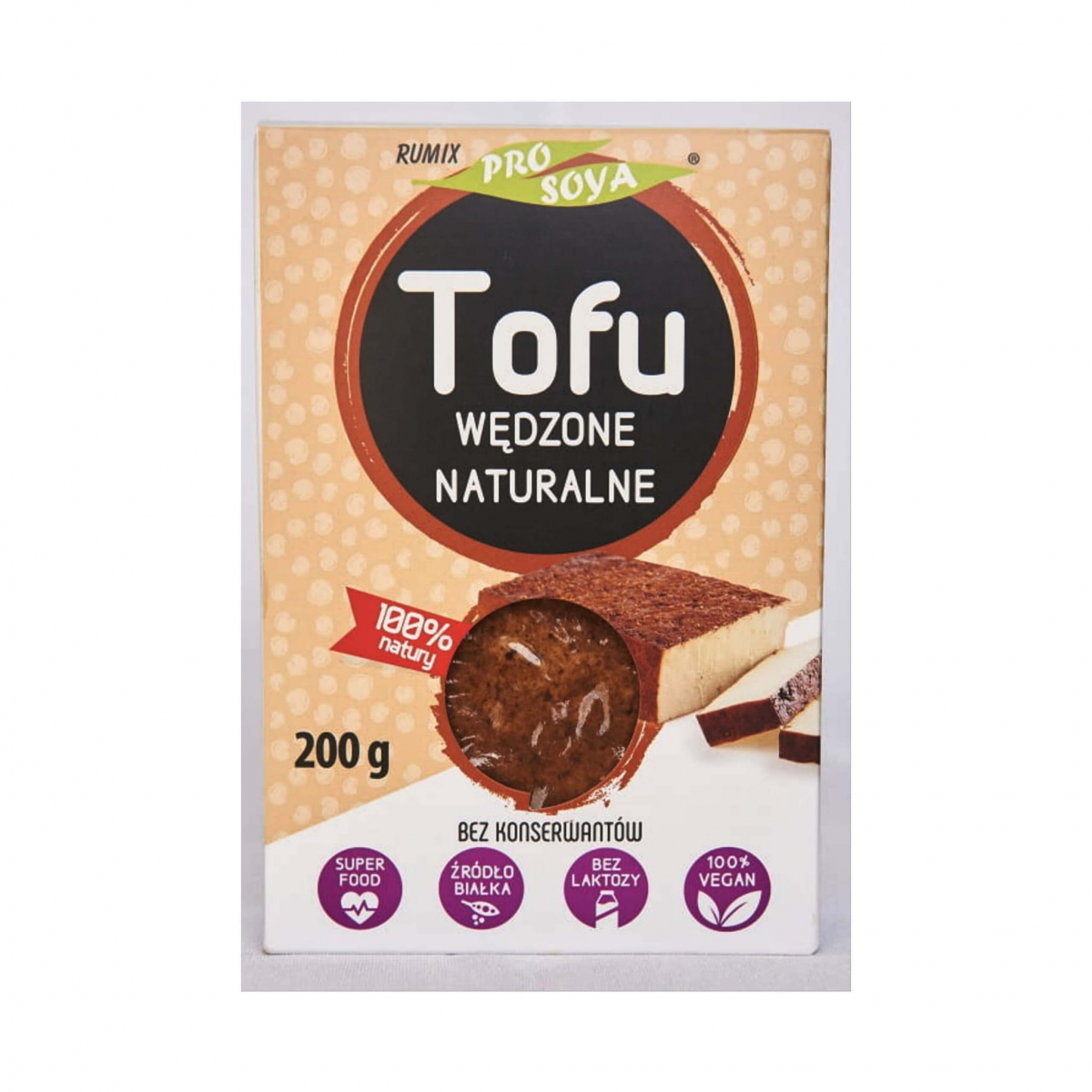 Tofu wędzone naturalne 200g Pro Soya