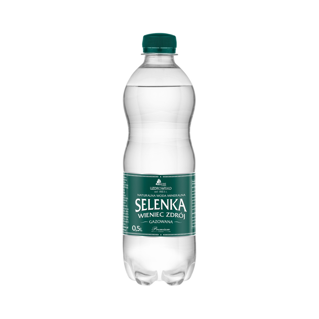 Selenka Wieniec-Zdrój gazowana - Selenka Wieniec-Zdrój gazowana 0,5l 500ml