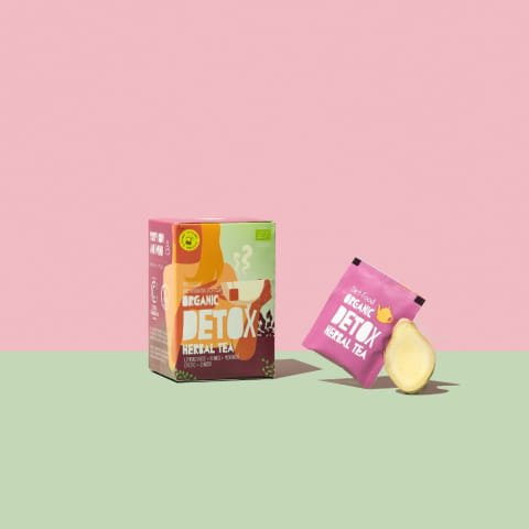 Bio Detox Herbal Tea - herbata ziołowa z trawą cytrynową Diet Food