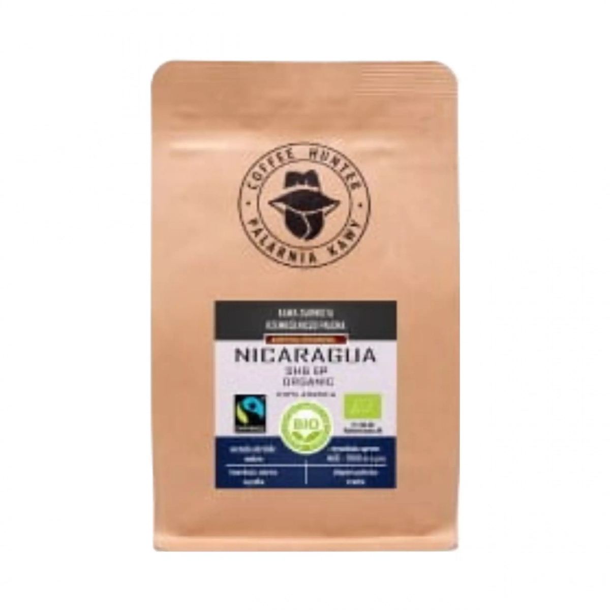 Organiczna kawa ziarnista NICARAGUA Coffe Hunter - 1 kg