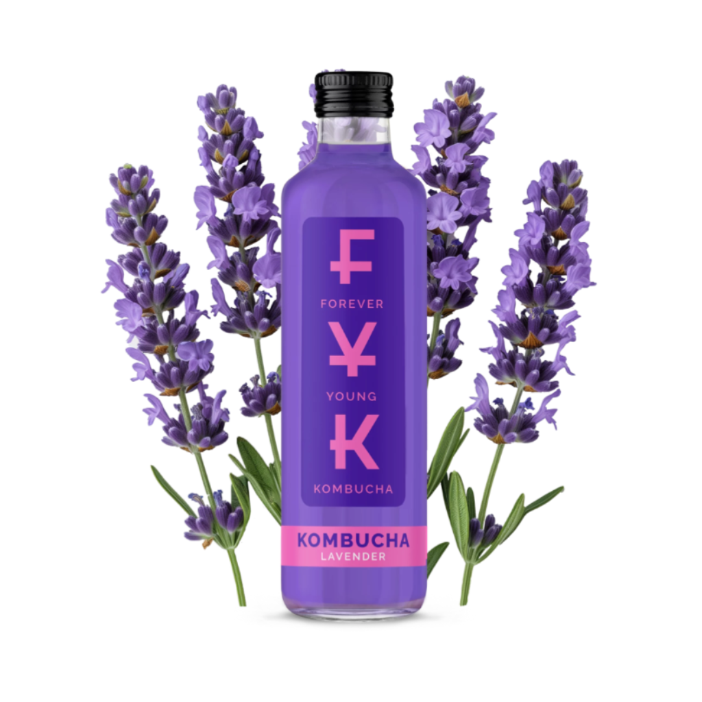 herbata Kombucha Lavender 0,25l Napój Forever Young FYK