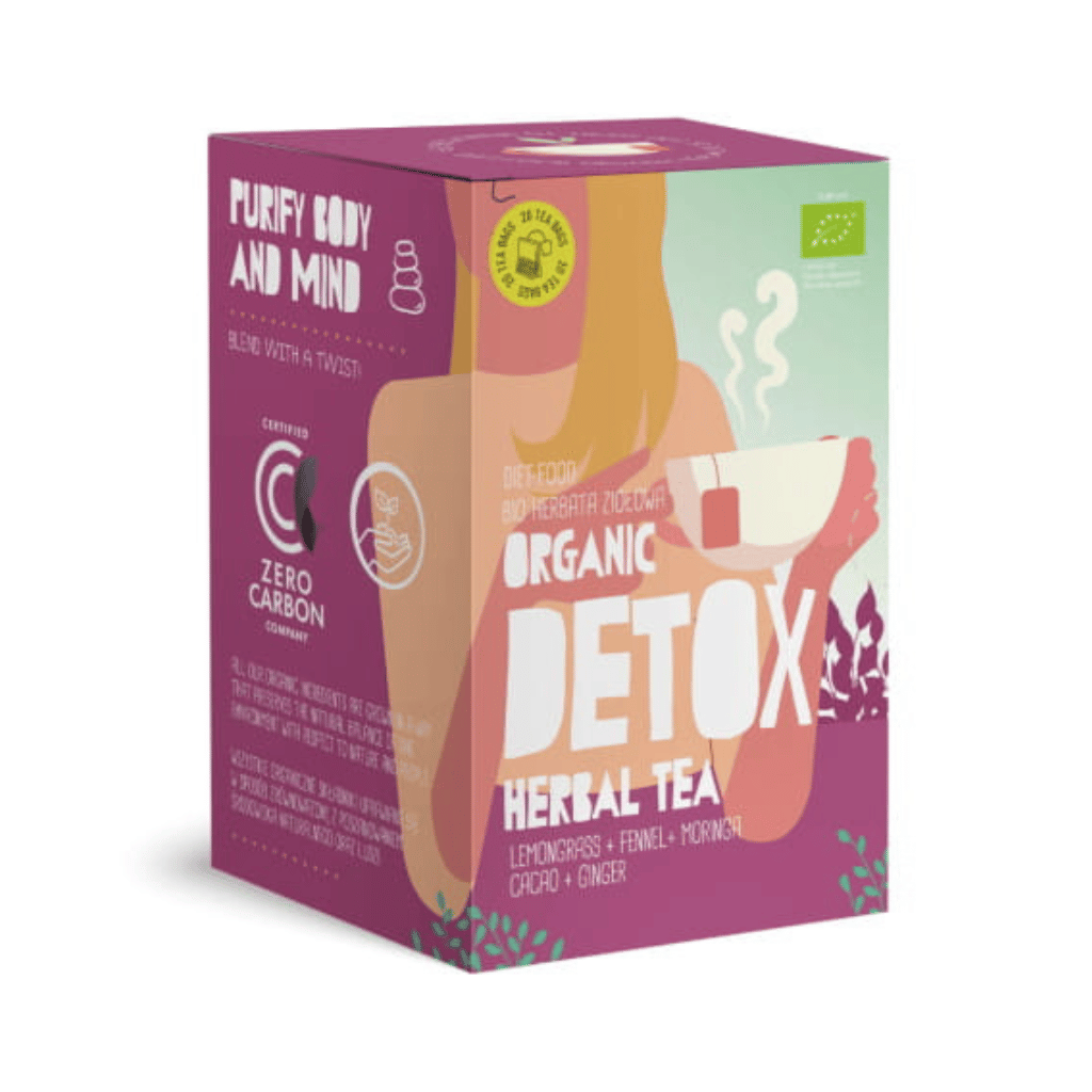 Bio Detox Herbal Tea - herbata ziołowa z trawą cytrynową Diet Food