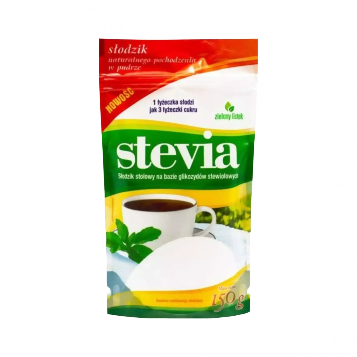 Stevia puder 150g Zielony Listek