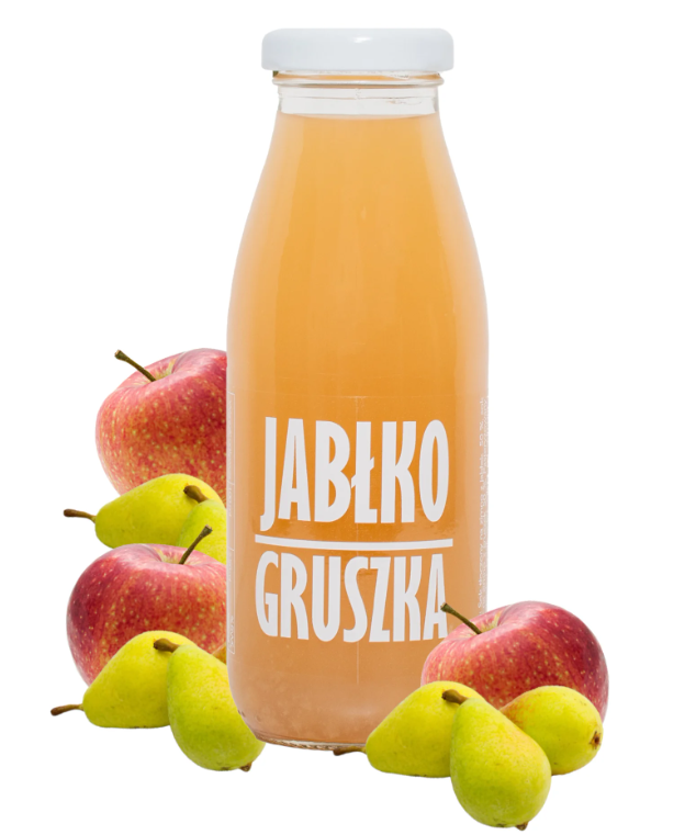 Naturalny sok jabłko gruszka 250 ml Sadvit