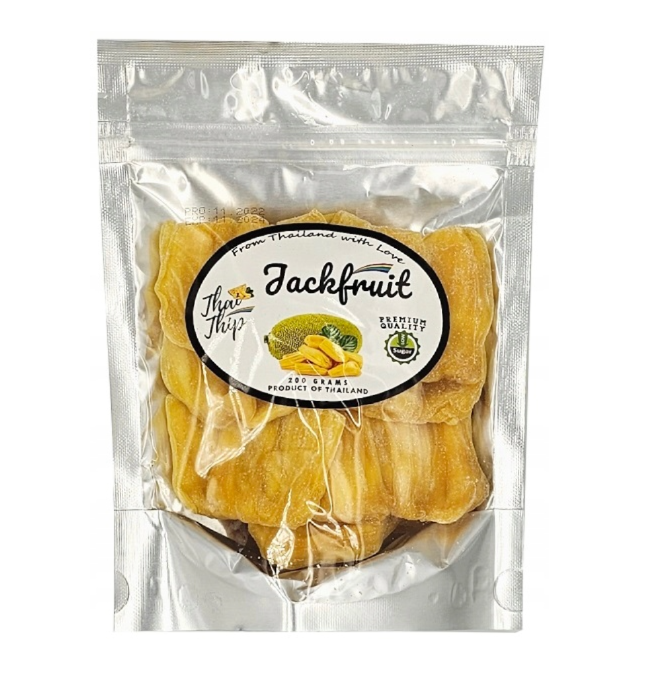 Owoc chlebowca Jackfruit suszone owoce w płatkach 200g