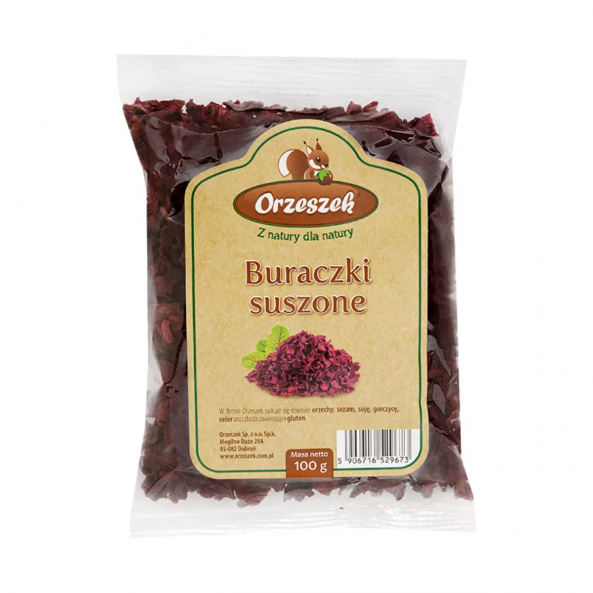 Buraczki suszone Orzeszek - Buraczki suszone Orzeszek