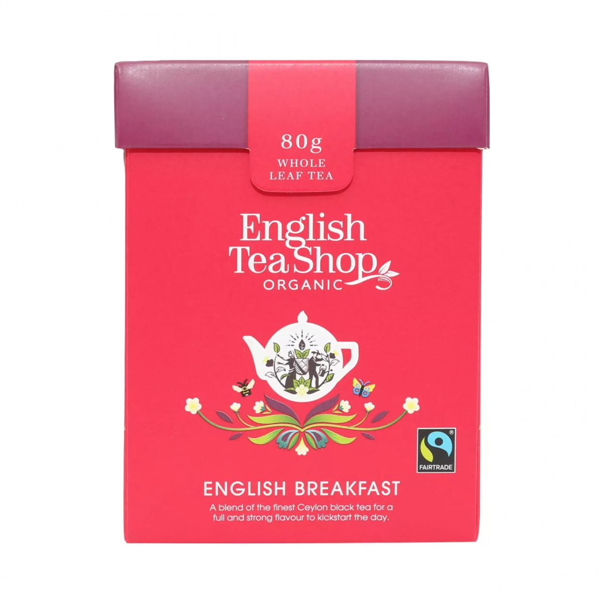 English Breakfast - organiczna, sypana herbata czarna cejlońska English Tea Shop