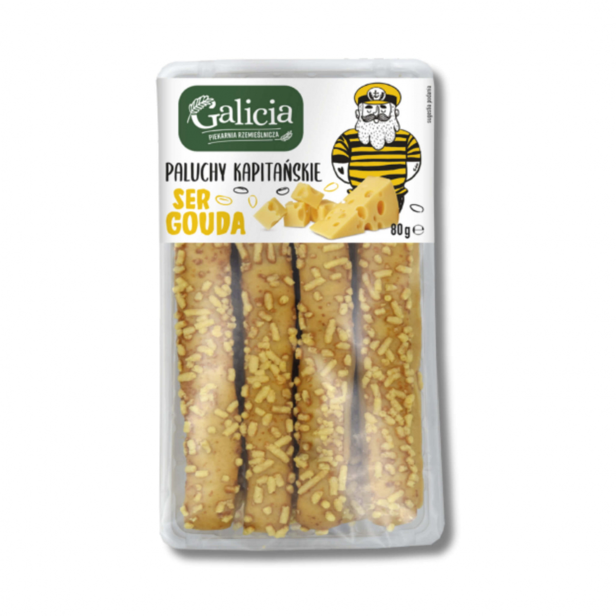 Paluchy kapitańskie ser gouda 80 g Galicia