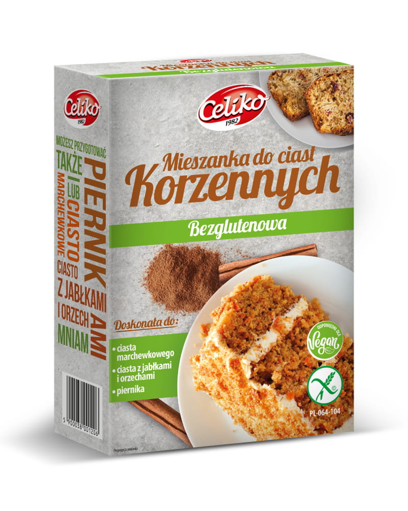 Mieszanka do ciast korzennych bezglutenowa 300g Celiko