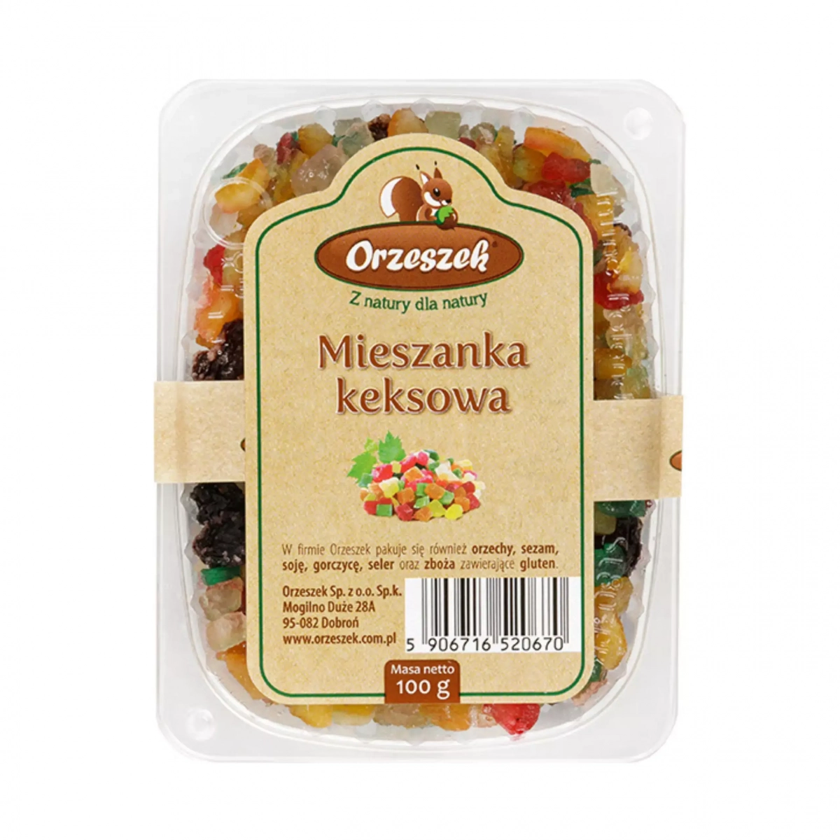 Mieszanka keksowa Orzeszek - 100 g