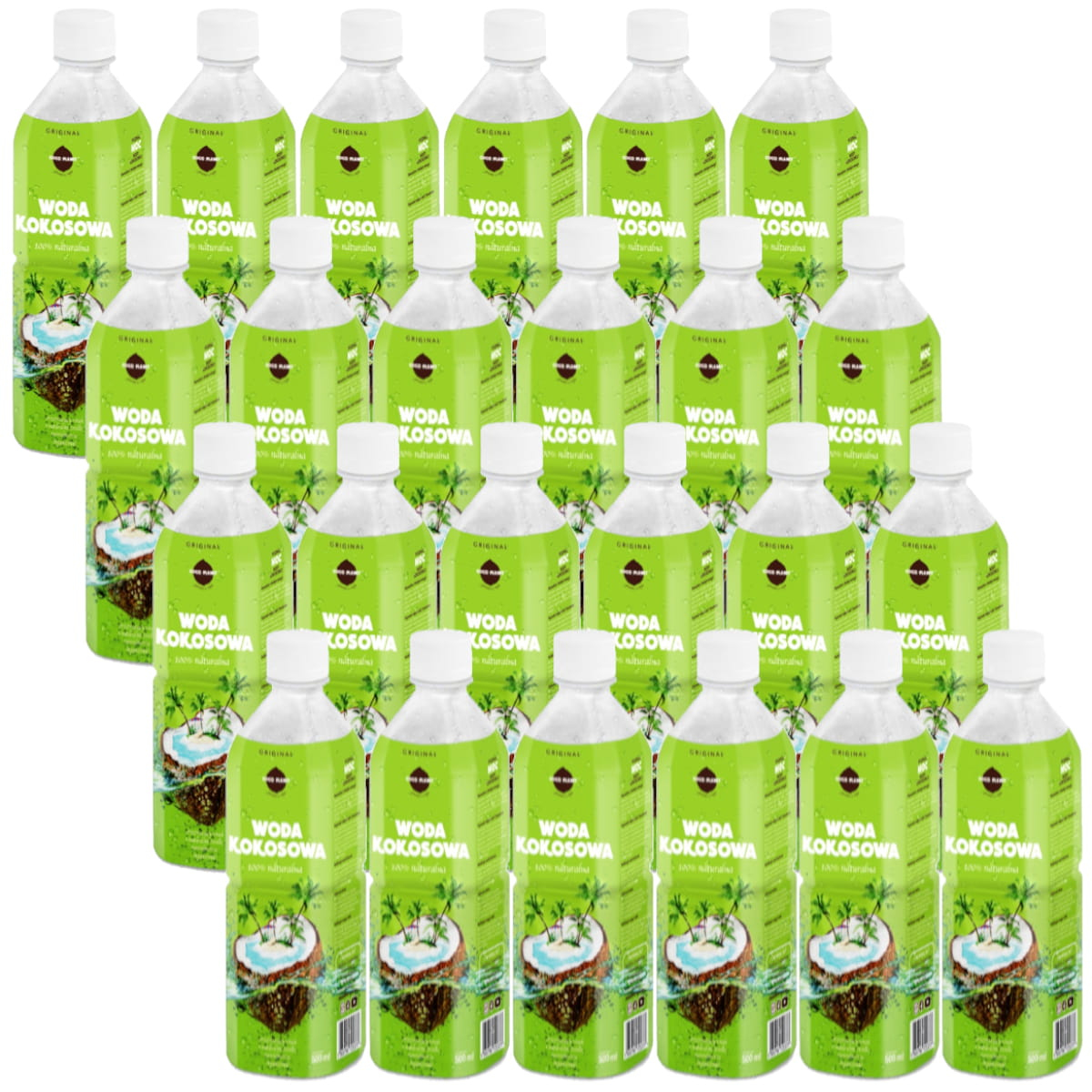 24 x Woda Kokosowa 100% naturalna 500 ml Coco Planet