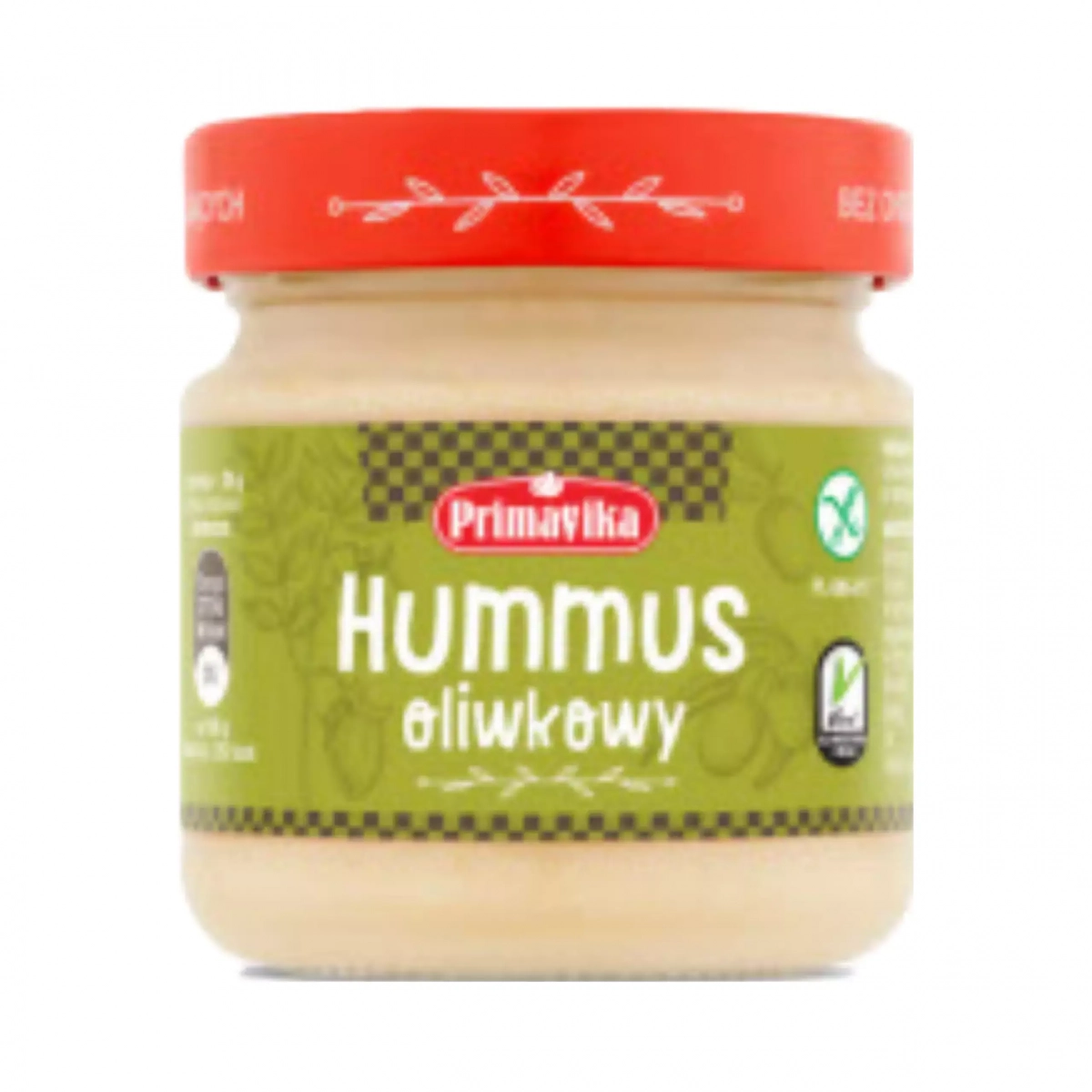 Hummus oliwkowy Bezglutynowy 185 g Primavika