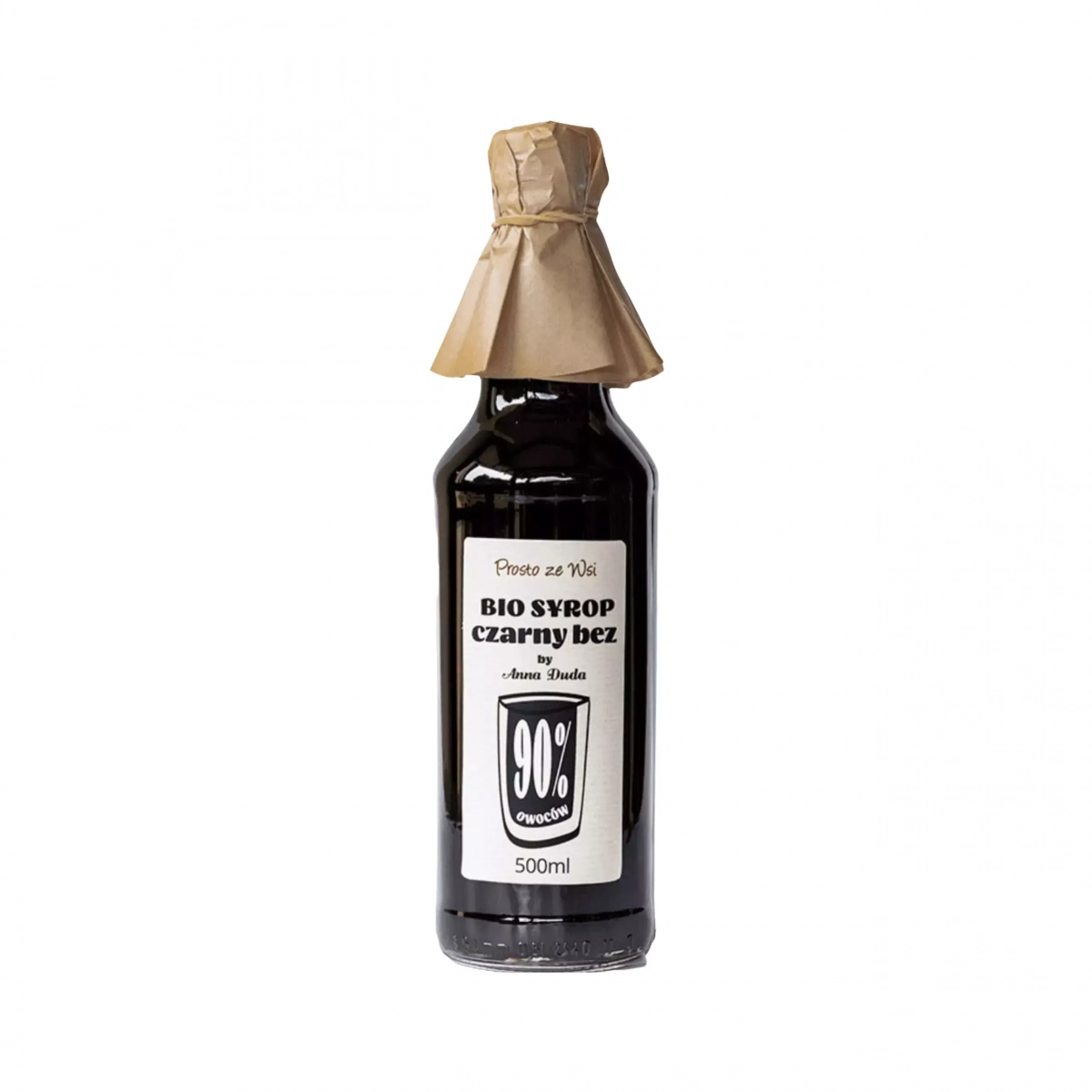 Ekologiczny syrop z czarnego bzu 500 ml Prosto ze Wsi