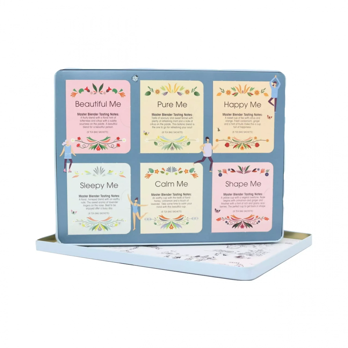 Kolekcja herbat w metalowej puszce Your Wellness Collection English Tea Shop
