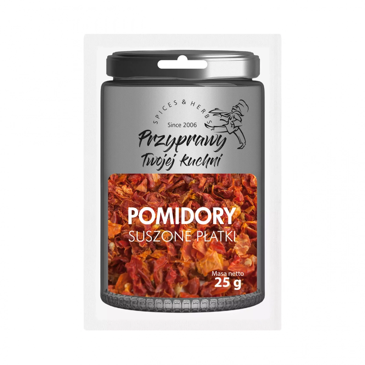 Pomidory suszone płatki Przyprawy Twojej kuchni - 1 kg