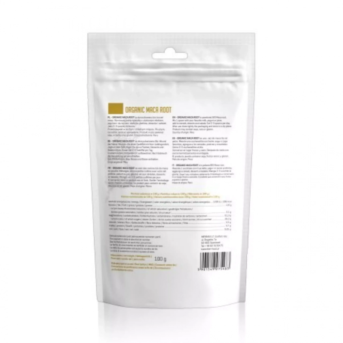 Bio Maca Root (korzeń maca) 100g Diet Food