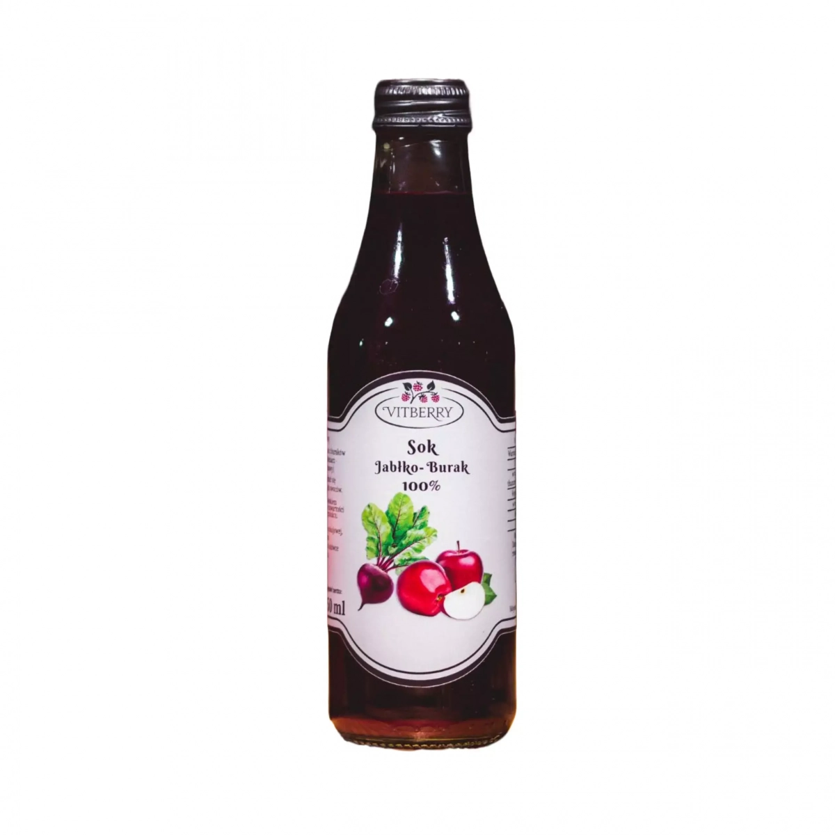 Sok Jabłko Burak 100% Vitberry - 250 ml