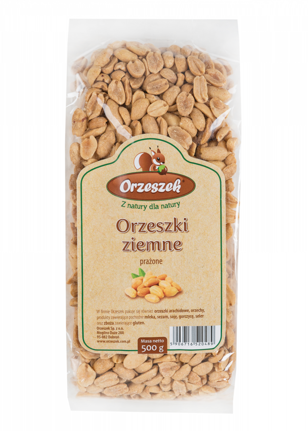 Orzechy ziemne prażone Orzeszek - 500 g
