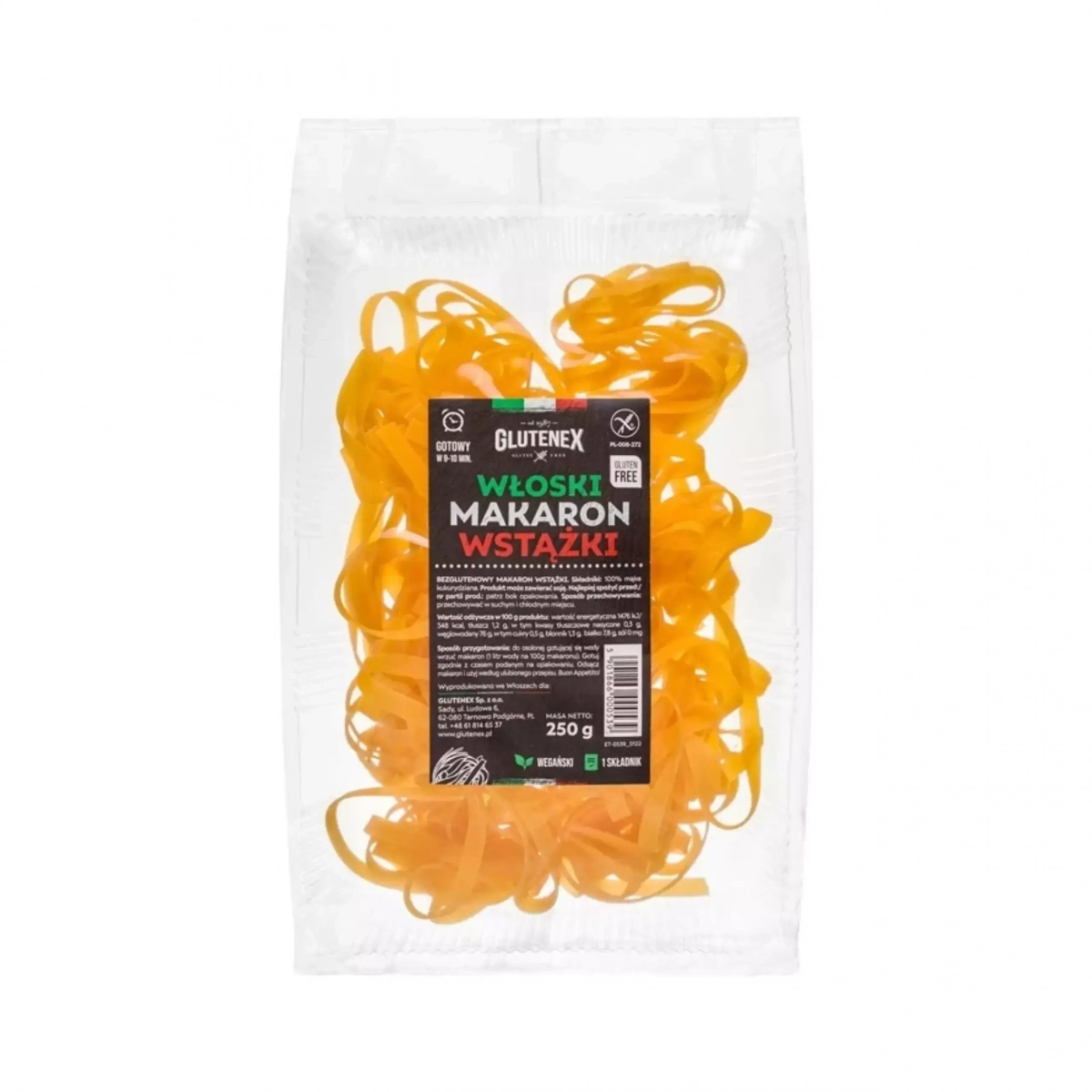 Makaron wstążki 250 g Glutenex