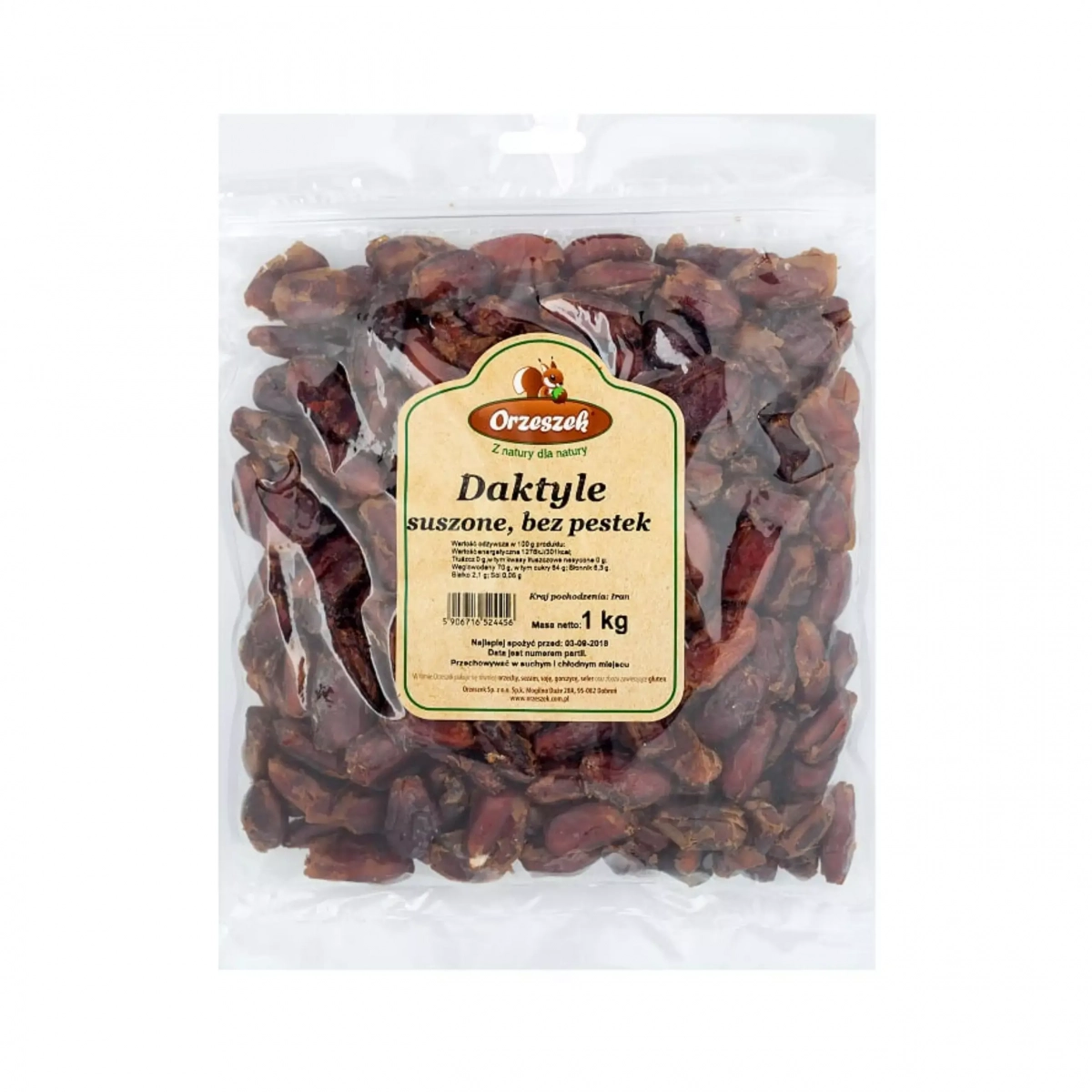 Daktyle suszone Orzeszek - 400 g