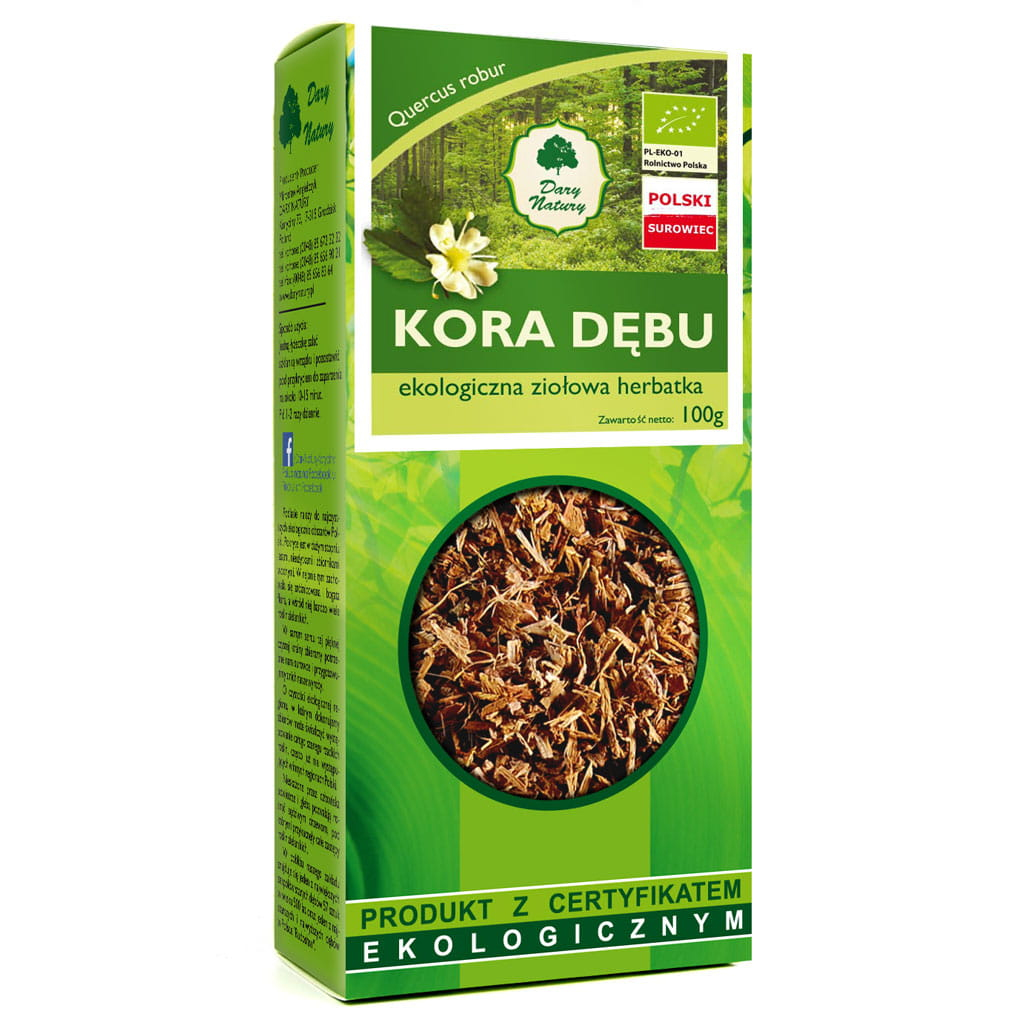 Kora Dębu 100g Dary Natury