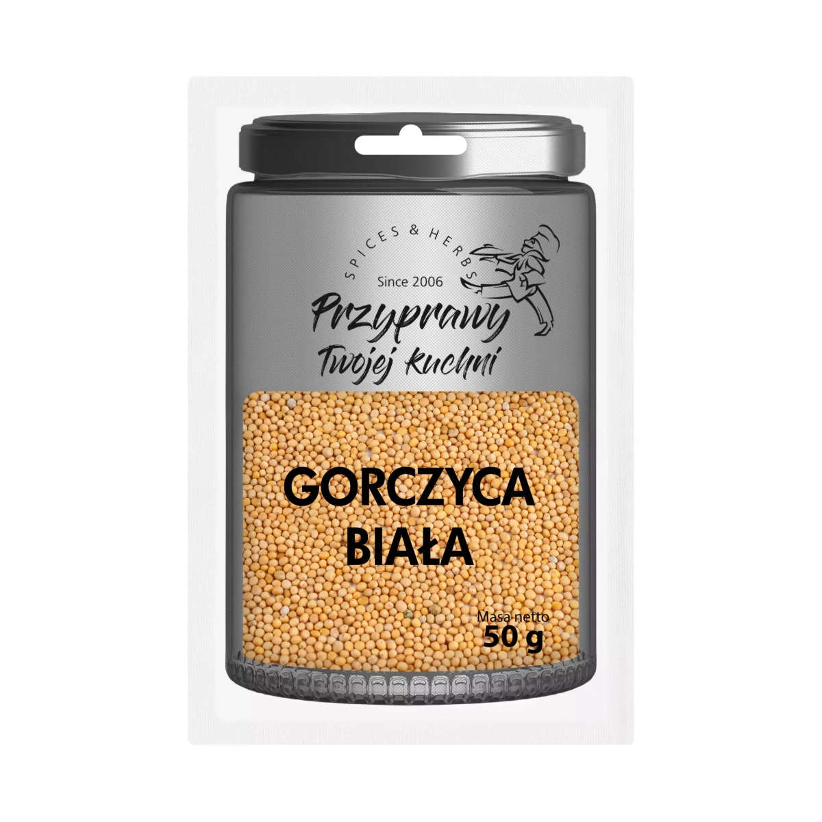 Gorczyca biała Przyprawy Twojej kuchni - 50 g