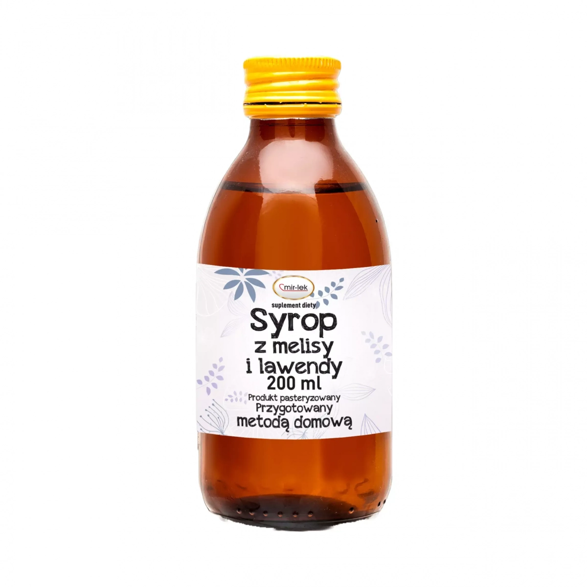 Syrop z melisy i lawendy 200 ml Mir-Lek