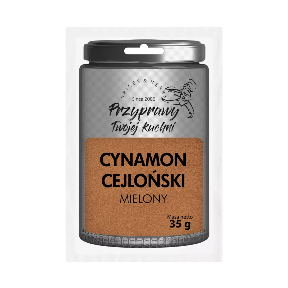 Cynamon cejloński mielony Przyprawy Twojej kuchni - 35 g