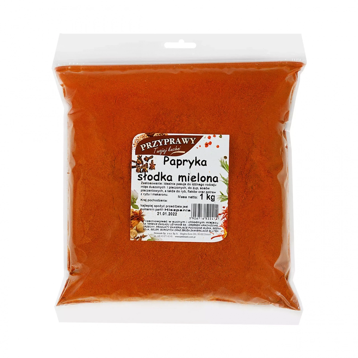 Papryka słodka mielona Przyprawy Twojej kuchni - 250 g