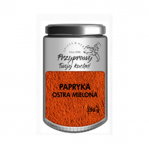 Papryka ostra mielona Przyprawy Twojej kuchni - 250 g