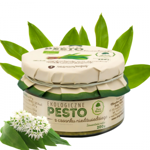 Ekologiczne pesto z czosnku niedźwiedziego 200g Dary Natury