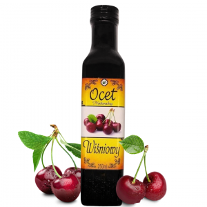 Ocet nieklarowany Wiśniowy Specjały spod Strzechy 250 ml