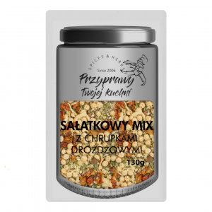 Sałatkowy mix z chrupkami drożdżowymi 130 g Przyprawy Twojej kuchni