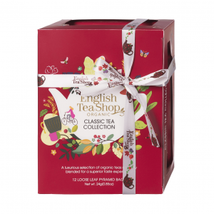 Zestaw herbat ekologicznych w piramidkach Classic Tea Collection RED English Tea Shop