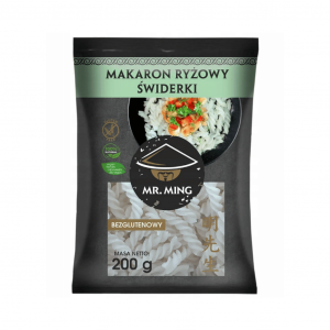 Makaron ryżowy świderki 200 g Mr.Ming