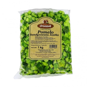 Pomelo kandyzowane, kostka 1kg Orzeszek - 100 g