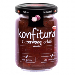 Konfitura z czerwonej cebuli 156 g Hotz