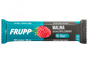 Frupp Baton Liofilizowana Malina Owocowy BEZ GLUTENU 10 g Celiko