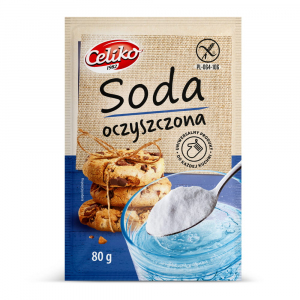 Soda oczyszczona bezglutenowy 80g Celiko