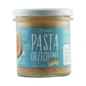 Pasta orzechowa z kokosem i białą czekoladą 300 g Krukam