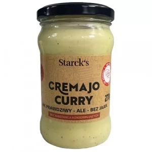 Cremajo Curry jak prawdziwy majonez ale bez jajek Starcks 270g