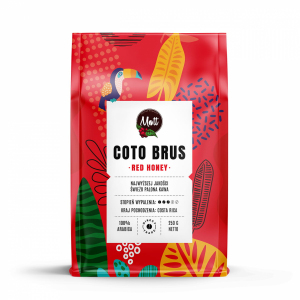 Coto Brus Red Honey - Kawa ziarnista 100% Arabica 250g Mott