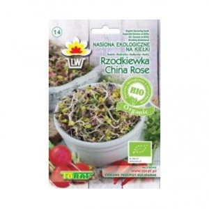 Kiełki - Rzodkiewka China Rose BIO Toraf - 100 g