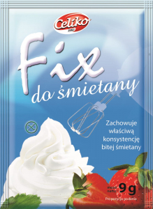 Bezglutenowy fix do śmietany 9g Celiko