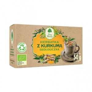 Herbatka ekologiczna z kurkumą 50g Dary Natury